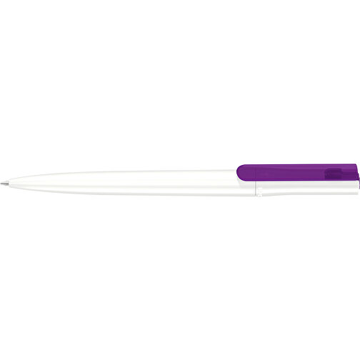 RECYCLED PET PEN Switch K Transparent , uma, violett, Kunststoff, 14,99cm (Länge), Bild 3
