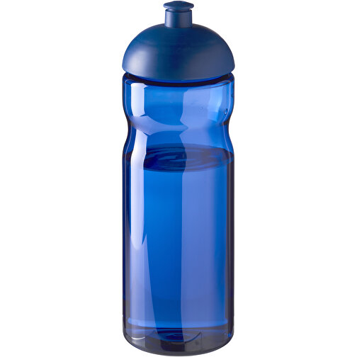 H2O Active® Base 650 Ml Sportflasche Mit Stülpdeckel , blau, PET Kunststoff, 90% PP Kunststoff, 10% TPE Kunststoff, 22,30cm (Höhe), Bild 3