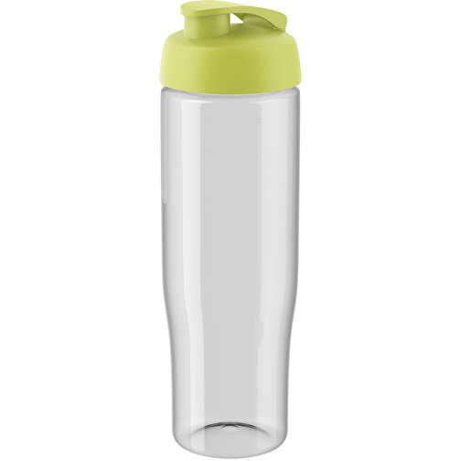 H2O Active® Tempo 700 Ml Sportflasche Mit Klappdeckel , transparent / limone, PET Kunststoff, PP Kunststoff, 23,90cm (Höhe), Bild 1