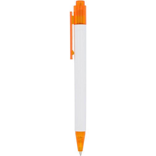 Calypso Kugelschreiber , orange, ABS Kunststoff, 13,00cm (Höhe), Bild 2