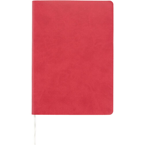 Liberty Weiches A5 Notizbuch , rot, PU Kunststoff, 20,30cm x 1,40cm x 14,40cm (Länge x Höhe x Breite), Bild 5
