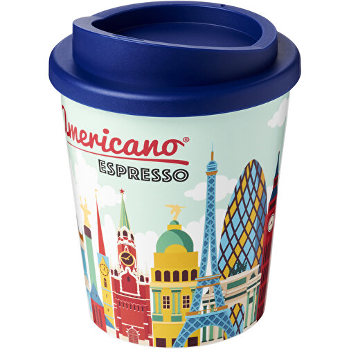 Brite-Americano® Espresso 250 Ml Isolierbecher , blau, PP Kunststoff, 11,80cm (Höhe), Bild 1