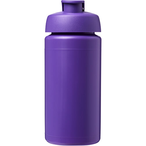 Baseline® Plus Grip 500 Ml Sportflasche Mit Klappdeckel , lila, HDPE Kunststoff, PP Kunststoff, 18,50cm (Höhe), Bild 3