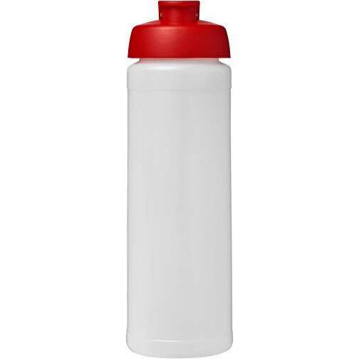 Baseline® Plus 750 Ml Flasche Mit Klappdeckel , transparent / rot, HDPE Kunststoff, PP Kunststoff, 23,60cm (Höhe), Bild 3