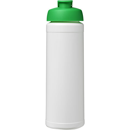 Baseline® Plus 750 Ml Flasche Mit Klappdeckel , weiß / grün, HDPE Kunststoff, PP Kunststoff, 23,60cm (Höhe), Bild 3
