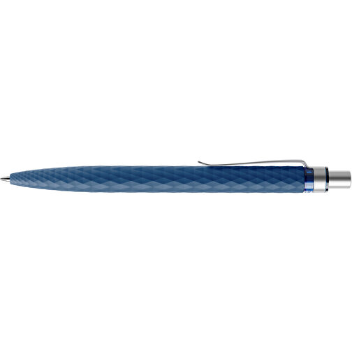 Prodir QS01 Soft Touch PRS Push Kugelschreiber , Prodir, sodalithblau/silber satiniert, Kunststoff/Metall, 14,10cm x 1,60cm (Länge x Breite), Bild 5