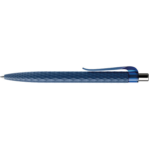 Prodir QS01 PMT Push Kugelschreiber , Prodir, sodalithblau/silber poliert, Kunststoff/Metall, 14,10cm x 1,60cm (Länge x Breite), Bild 5
