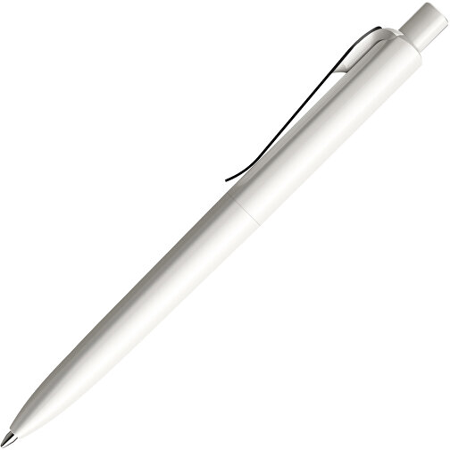 Prodir DS8 PSP Push Kugelschreiber , Prodir, weiß/schwarz, Kunststoff/Metall, 14,10cm x 1,50cm (Länge x Breite), Bild 4