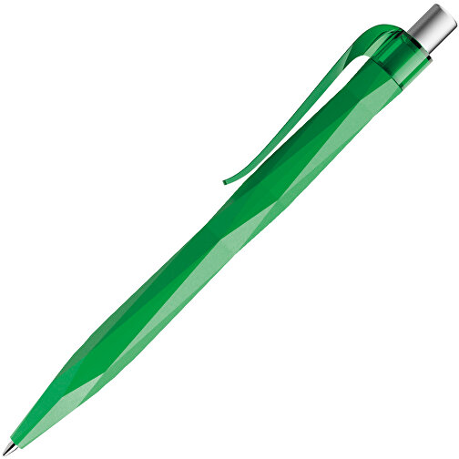 Prodir QS20 PRT Push Kugelschreiber , Prodir, hellgrün / silber satiniert, Kunststoff/Metall, 14,10cm x 1,60cm (Länge x Breite), Bild 4