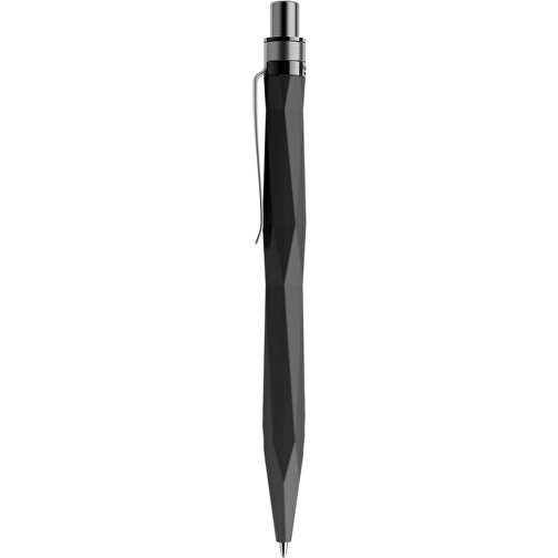 Prodir QS20 Soft Touch PRS Push Kugelschreiber , Prodir, schwarz / graphit satiniert, Kunststoff/Metall, 14,10cm x 1,60cm (Länge x Breite), Bild 2