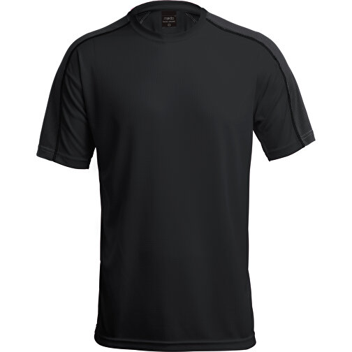 Erwachsene T-Shirt TECNIC DINAMIC , schwarz, 100% Polyester 125 g/ m2, XL, , Bild 1