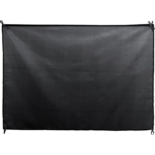 Fahne DAMBOR , schwarz, Polyester, 100,00cm x 70,00cm (Länge x Breite), Bild 1