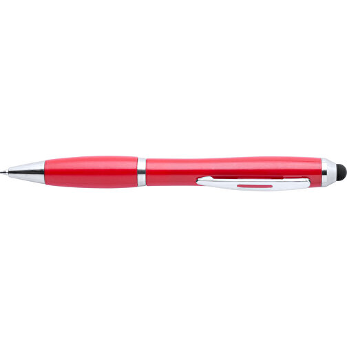 Kugelschreiber Pointer ZERIL , rot, Kunststoff, 14,00cm (Breite), Bild 3