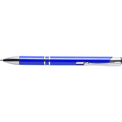 Kugelschreiber YOMIL , blau, Kunststoff, 13,70cm (Breite), Bild 3