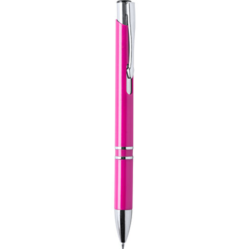 Kugelschreiber YOMIL , fuchsia, Kunststoff, 13,70cm (Breite), Bild 1