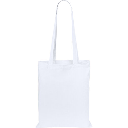 Tasche TURKAL , weiß, 100% Baumwolle 140 g/ m2, 36,00cm x 40,00cm (Länge x Breite), Bild 1