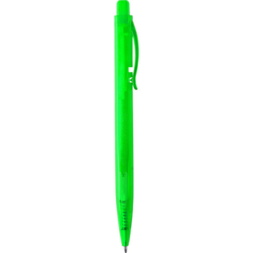 Kugelschreiber DAFNEL , grün, Kunststoff, 1,00cm x 0,80cm x 14,50cm (Länge x Höhe x Breite), Bild 1