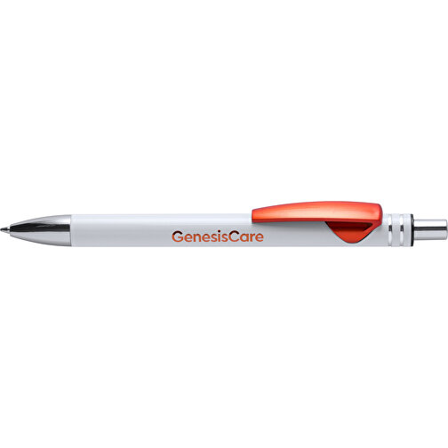 Kugelschreiber WENCEX , orange, Aluminium, 14,10cm (Breite), Bild 3