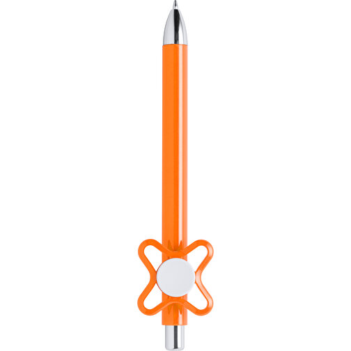 Kugelschreiber KARSOL , orange, Kunststoff, 3,90cm x 1,90cm x 13,90cm (Länge x Höhe x Breite), Bild 1