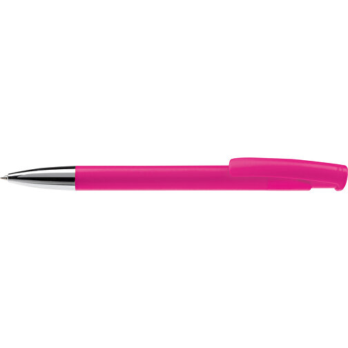 Kugelschreiber Avalon Hardcolour Mit Metallspitze , rosa, ABS & Metall, 14,60cm (Länge), Bild 3