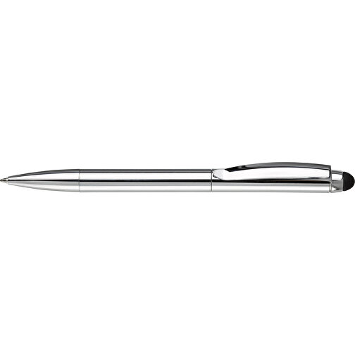 Kugelschreiber Modena Stylus , chrom, Aluminium, 14,70cm (Länge), Bild 3
