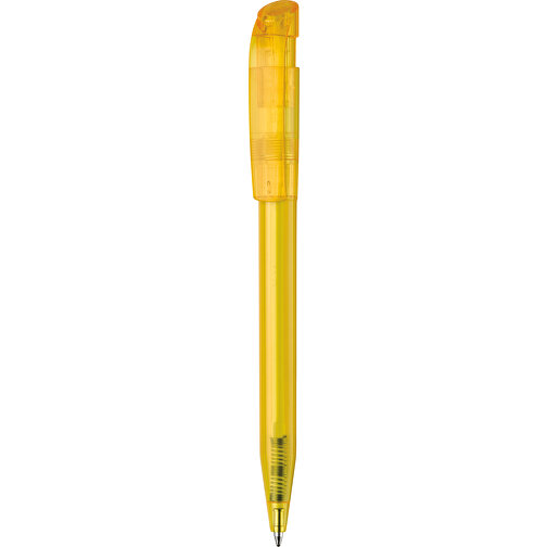 Kugelschreiber S45 Clear Transparent , transparent gelb, ABS, 13,80cm (Länge), Bild 1