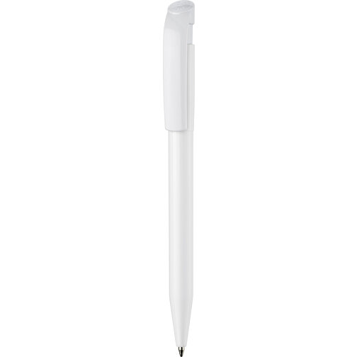 Kugelschreiber S45 Hardcolour , weiss, ABS, 13,80cm (Länge), Bild 1