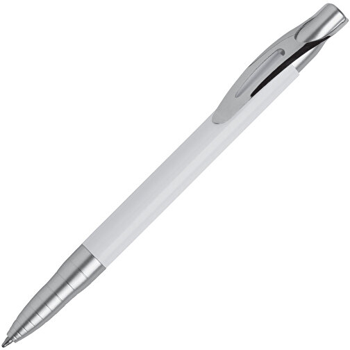 Kugelschreiber Buenos Aires , weiss, Aluminium & Metall, 14,00cm (Länge), Bild 2