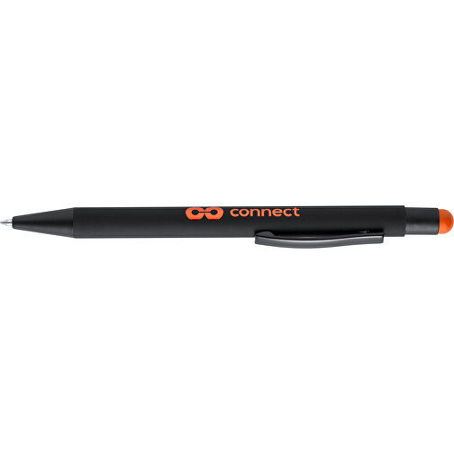 Kugelschreiber Pointer YARET , orange, Aluminium, 14,20cm (Breite), Bild 3