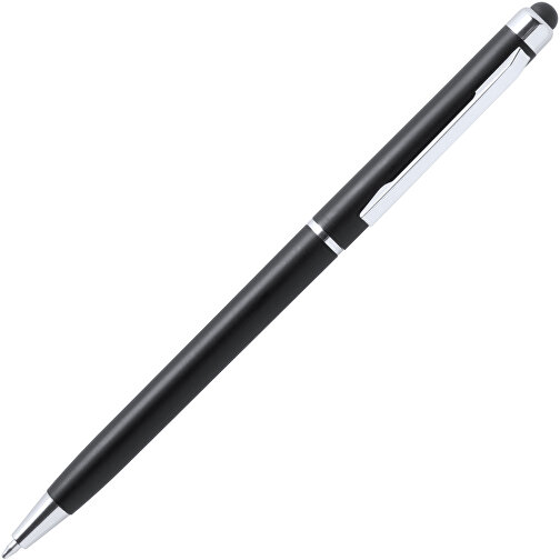 Kugelschreiber Pointer ALFIL , schwarz, Kunststoff, 13,20cm (Breite), Bild 2