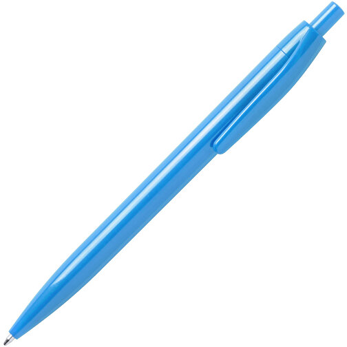 Kugelschreiber BLACKS , hellblau, Kunststoff, 13,80cm (Breite), Bild 2