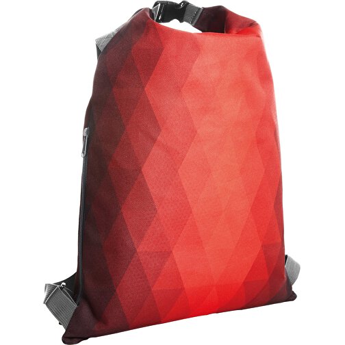 Rucksack DIAMOND , Halfar, rot, Polyester 600d melange, 50,00cm x 35,00cm (Höhe x Breite), Bild 1
