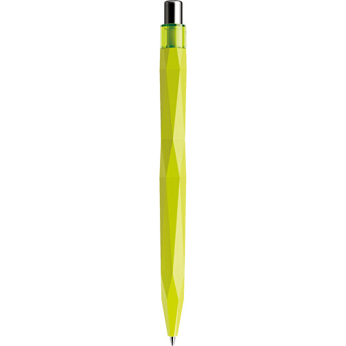 Prodir QS20 PMT Push Kugelschreiber , Prodir, gelbgrün / silber poliert, Kunststoff/Metall, 14,10cm x 1,60cm (Länge x Breite), Bild 3