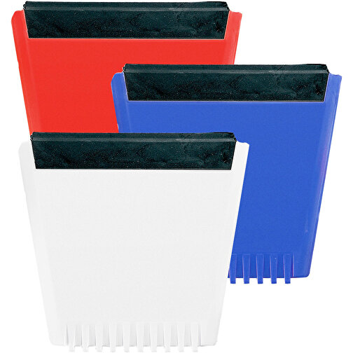 Eiskratzer 'Logo' , standard-blau PP, Kunststoff, 11,40cm x 0,30cm x 12,00cm (Länge x Höhe x Breite), Bild 2