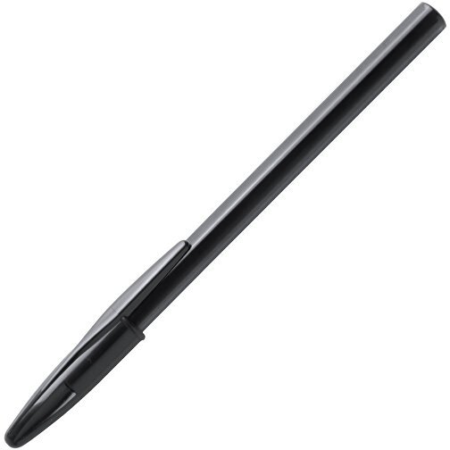 Kugelschreiber UNIVERSAL , schwarz, ABS, 14,50cm (Breite), Bild 2