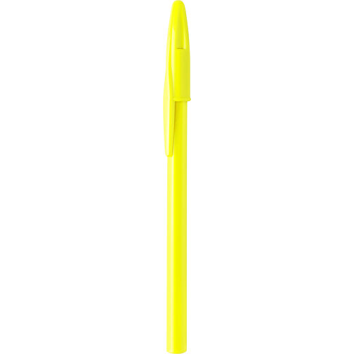 Kugelschreiber UNIVERSAL , gelb, ABS, 14,50cm (Breite), Bild 1
