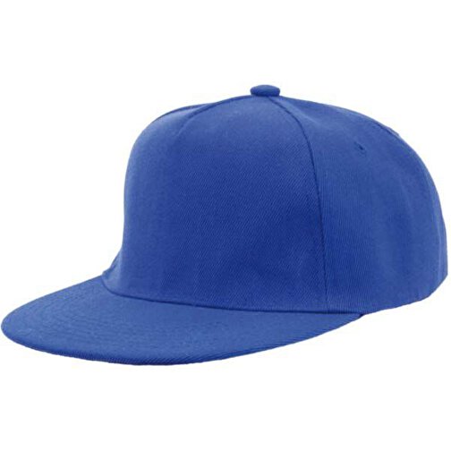 Mütze LORENZ , blau, Groß Polyester/ Baumwolle, , Bild 1