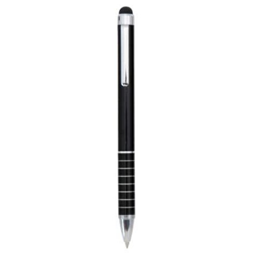 Kugelschreiber Pointer MINOX , schwarz, Aluminium, 12,50cm (Breite), Bild 1