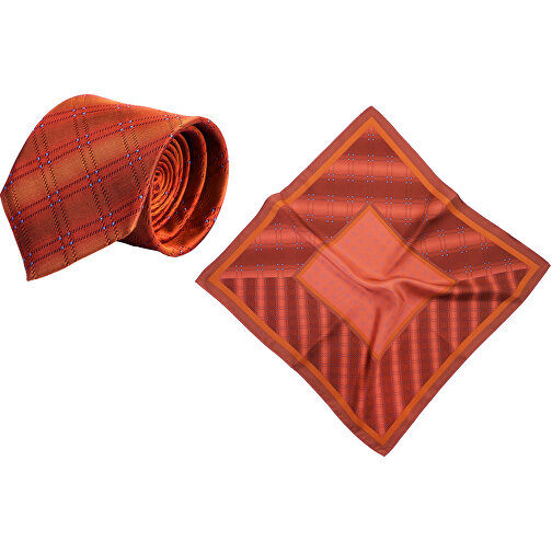 Zestaw (krawat, sciereczka z czystego jedwabiu, czysty jedwab twill, ok. 53 x 53 cm), Obraz 1