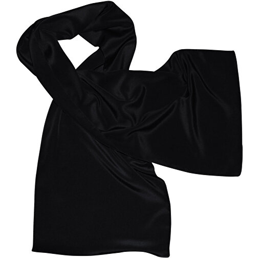 Tørklæde, Ren silke Crêpe de Chine, uni ca. 27x150 cm, Billede 1