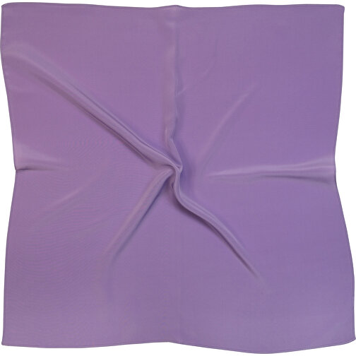 Nicki tørklæde, Crêpe de Chine af ren silke, uni, ca. 90x90 cm, Billede 1