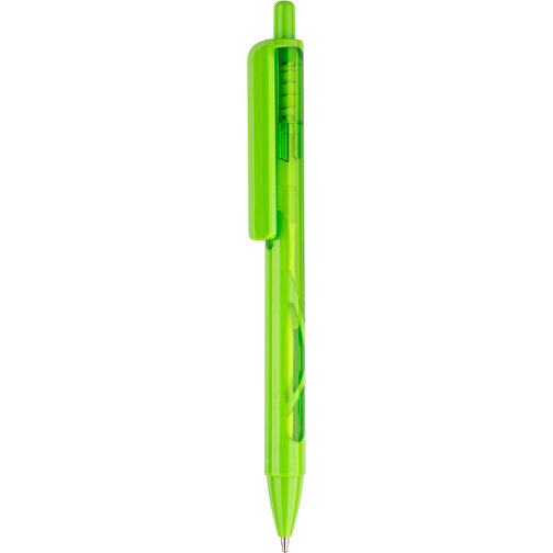 Kugelschreiber Favour Bunt , Promo Effects, grün, Kunststoff, 14,20cm (Länge), Bild 1