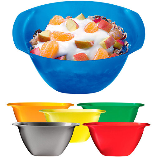 Schale 'Breakfast' , trend-orange PP, Kunststoff, 16,40cm x 7,60cm x 14,00cm (Länge x Höhe x Breite), Bild 2