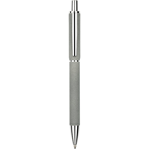 Kugelschreiber Sand , Promo Effects, grau, Aluminium, 14,00cm x 1,00cm (Länge x Breite), Bild 2