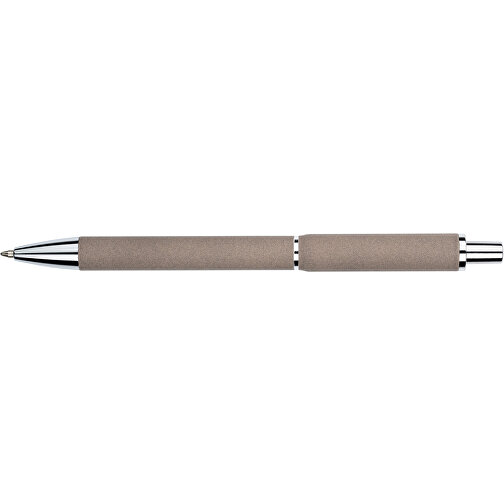 Kugelschreiber Sand , Promo Effects, braun, Aluminium, 14,00cm x 1,00cm (Länge x Breite), Bild 8