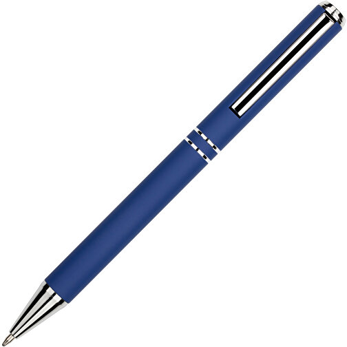 Kugelschreiber Lagos Matt , Promo Effects, dunkelblau, Aluminium, 14,60cm x 1,10cm (Länge x Breite), Bild 5