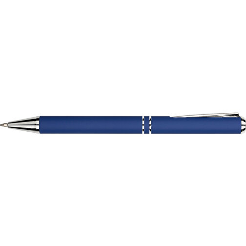 Kugelschreiber Lagos Matt , Promo Effects, dunkelblau, Aluminium, 14,60cm x 1,10cm (Länge x Breite), Bild 7
