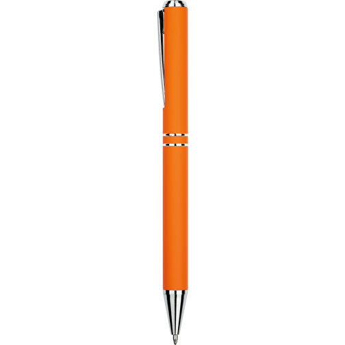 Kugelschreiber Lagos Matt , Promo Effects, orange, Aluminium, 14,60cm x 1,10cm (Länge x Breite), Bild 3