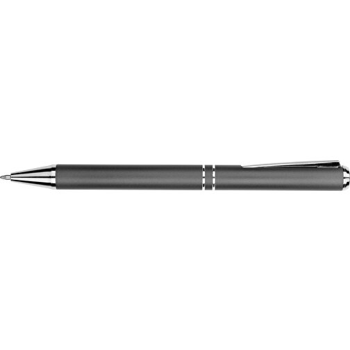 Kugelschreiber Lagos Metallic , Promo Effects, grau, Aluminium, 14,70cm x 2,10cm (Länge x Breite), Bild 7