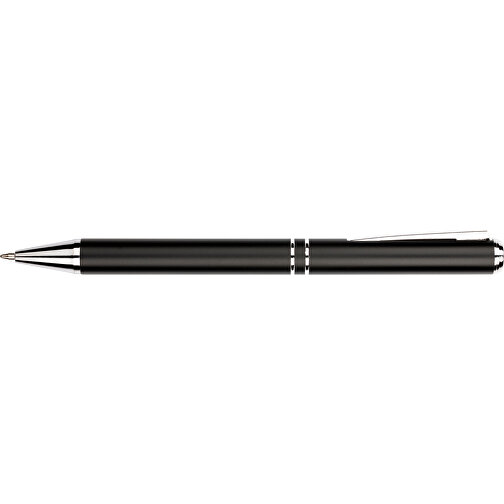 Kugelschreiber Lagos Metallic , Promo Effects, schwarz, Aluminium, 14,70cm x 2,10cm (Länge x Breite), Bild 7